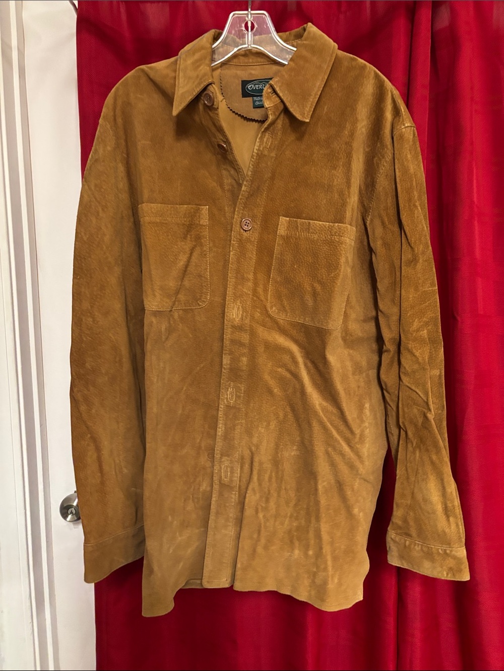 Corduroy Shirt Jacket in Warm Tan by Obermeyer